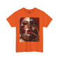 Graphic Tee — Dual-Faced Gothic Rose Portrait