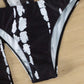 Horizon Haze 3-Piece Tie Dye Bandeau Bikini Set