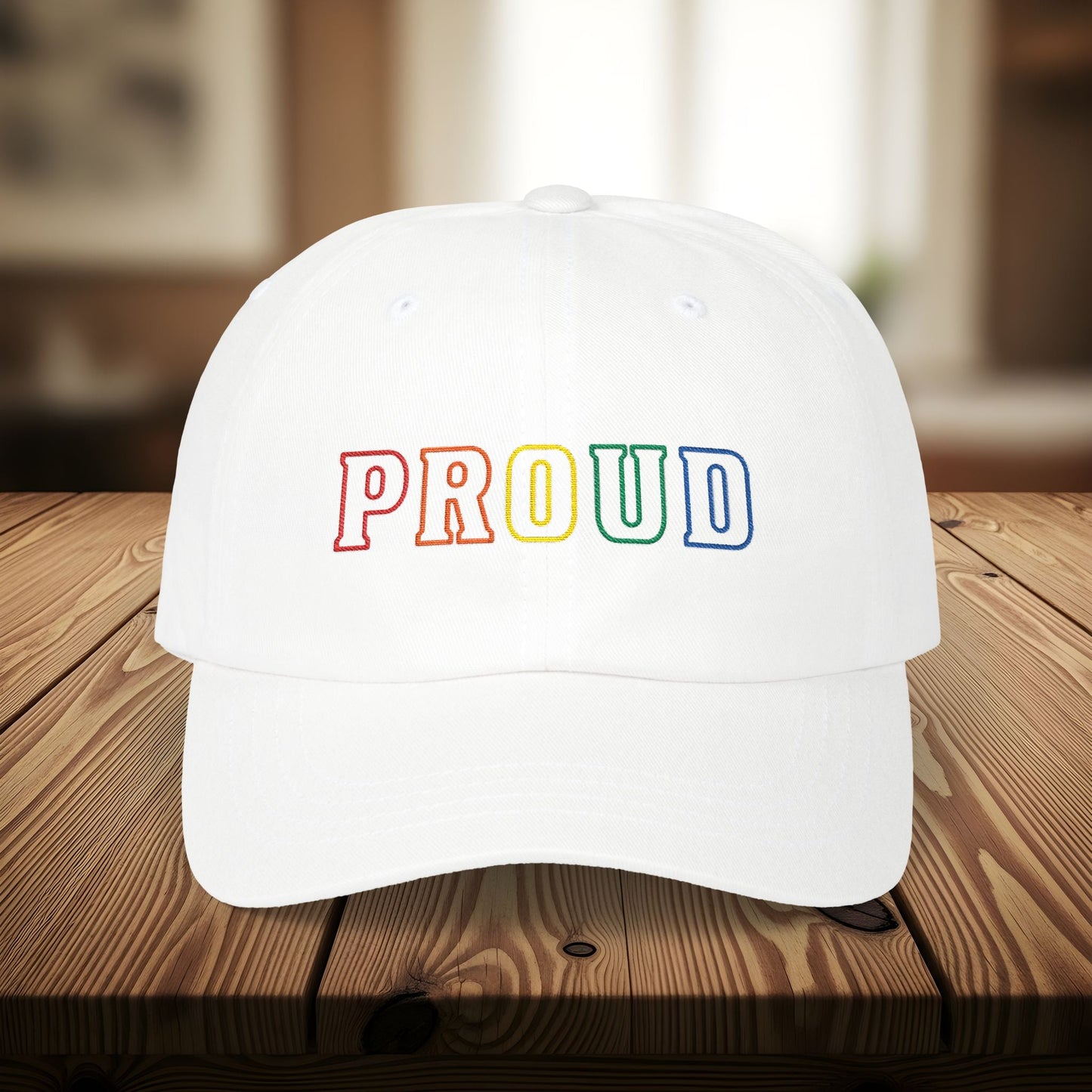 Proud LGBTQ+ Pride Embroidered Hat | 10 Colors