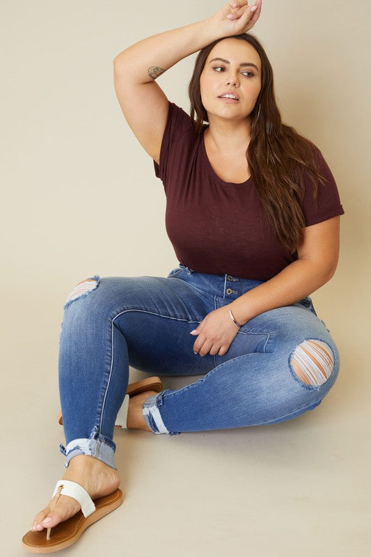 “All Smiles” Skinny Jeans
