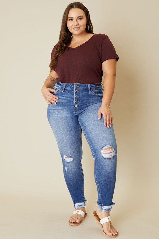 “All Smiles” Skinny Jeans
