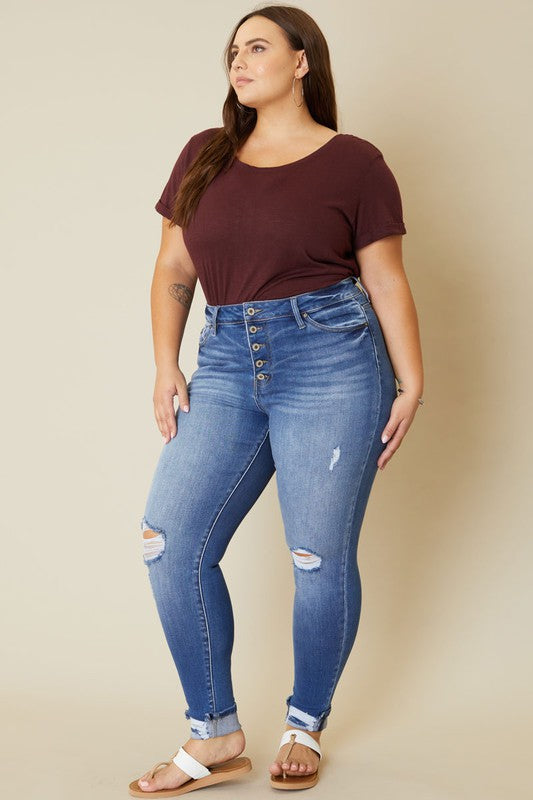 “All Smiles” Skinny Jeans