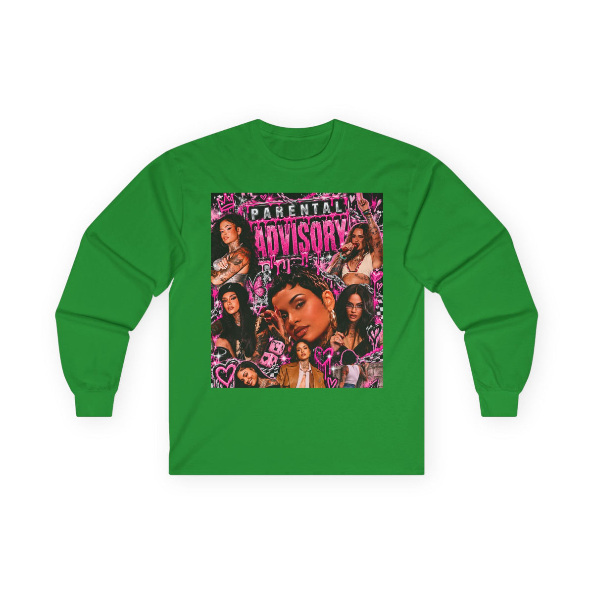 “Parental Advisory” Kehlani Long Sleeve Tee