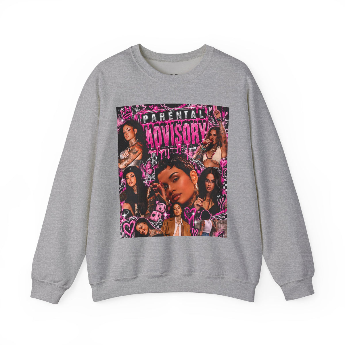 “Parental Advisory” Kehlani Crewneck Sweatshirt