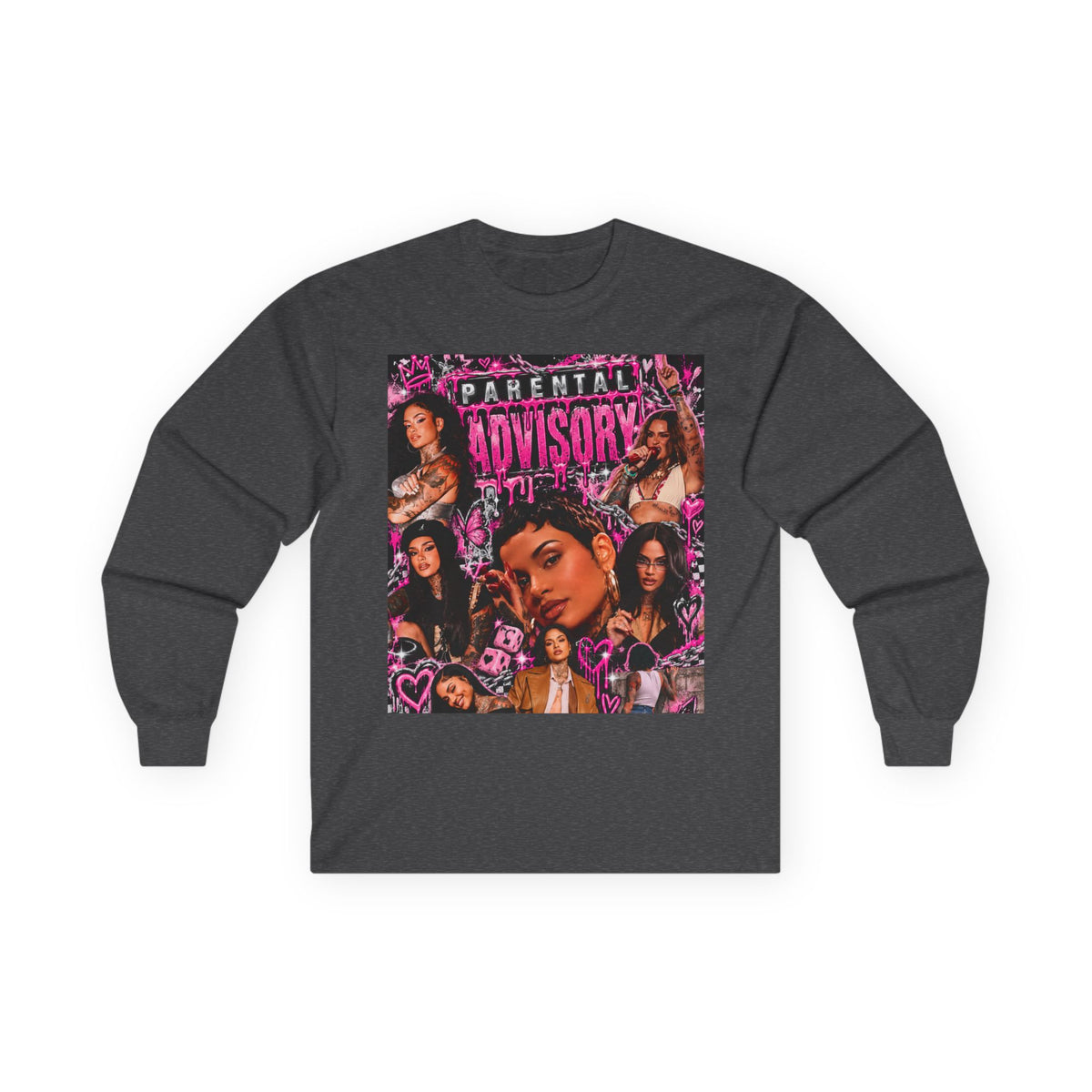 “Parental Advisory” Kehlani Long Sleeve Tee