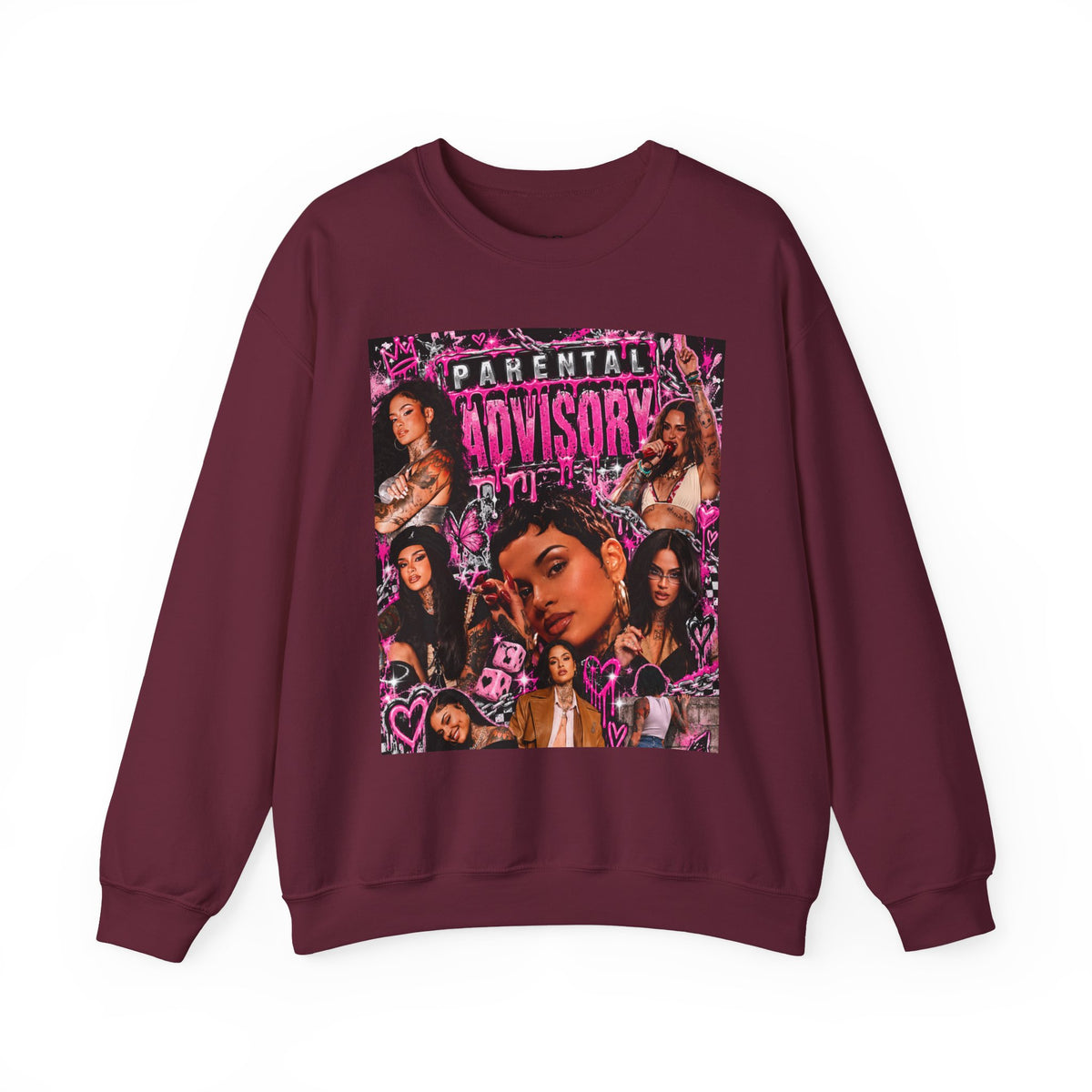 “Parental Advisory” Kehlani Crewneck Sweatshirt