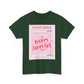 Pretty Curvy Girl Tee — Pink Guest Check Graphic Shirt