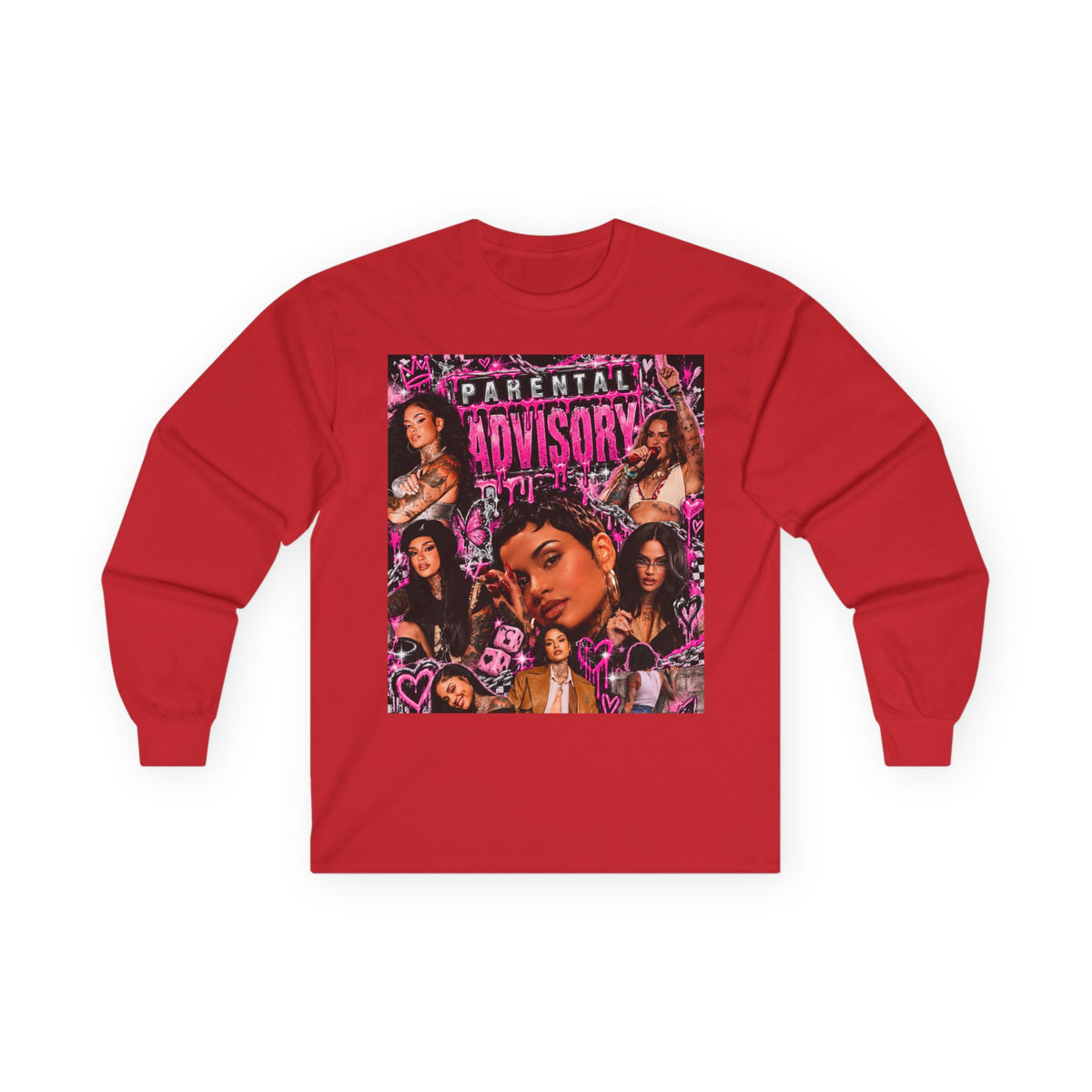 “Parental Advisory” Kehlani Long Sleeve Tee