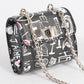 “Not The Fashion Police” Mini Graffiti Swing Bag