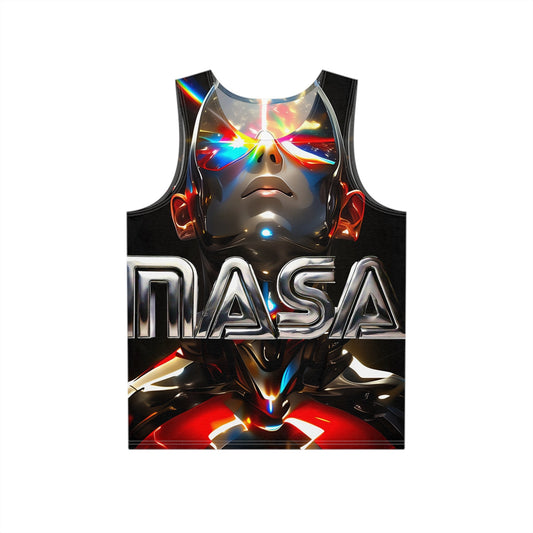 Men's NASA Graphic Tank Top - Futuristic Design for Space Lovers