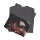 Smiling Afro Woman Graphic Tee — Bold Urban Portrait T-Shirt