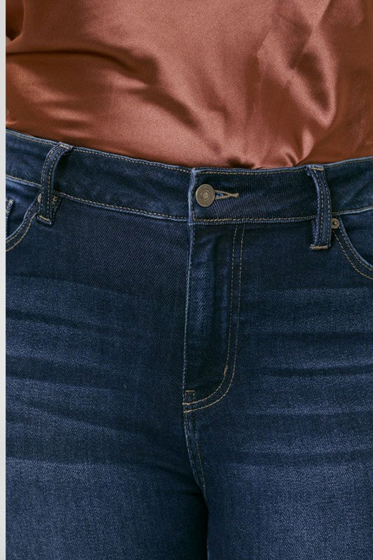 “Just A Vibe” Flare Jeans
