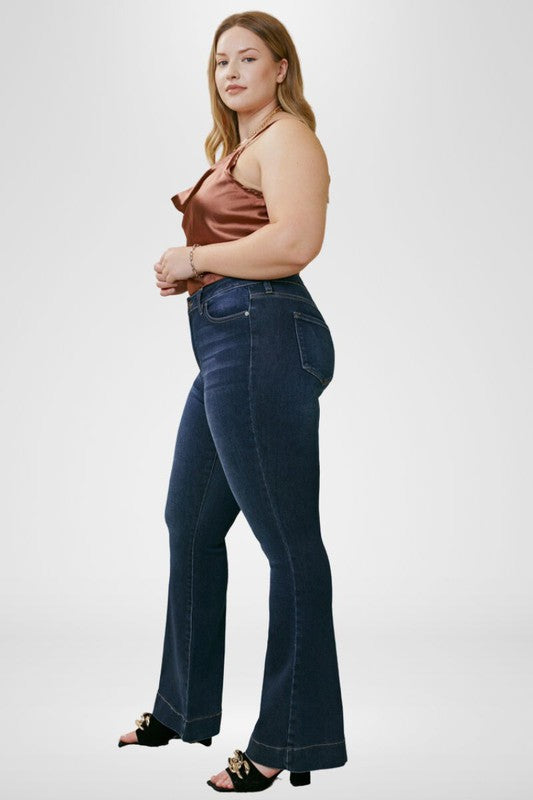 “Just A Vibe” Flare Jeans