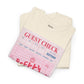 Pretty Curvy Girl Tee — Pink Guest Check Graphic Shirt