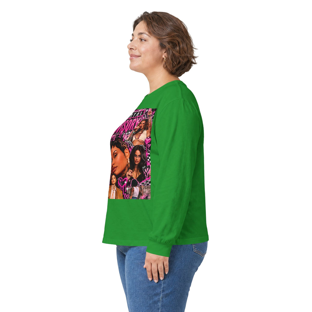 “Parental Advisory” Kehlani Long Sleeve Tee