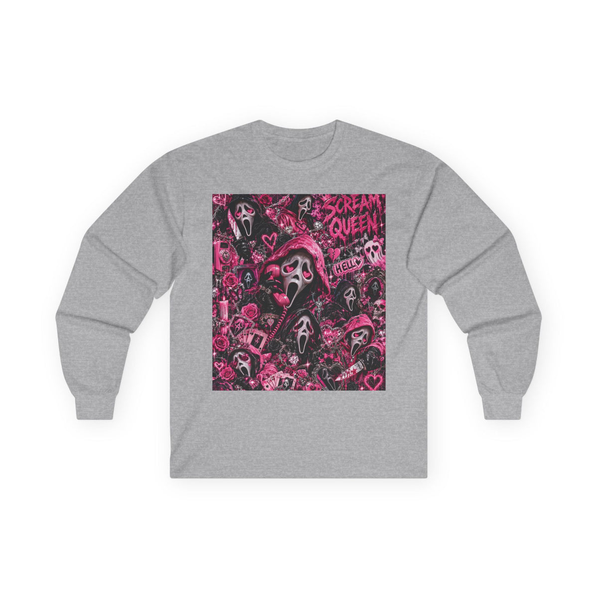 “Scream Queen” Long Sleeve Tee