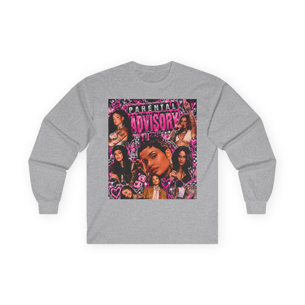 “Parental Advisory” Kehlani Long Sleeve Tee