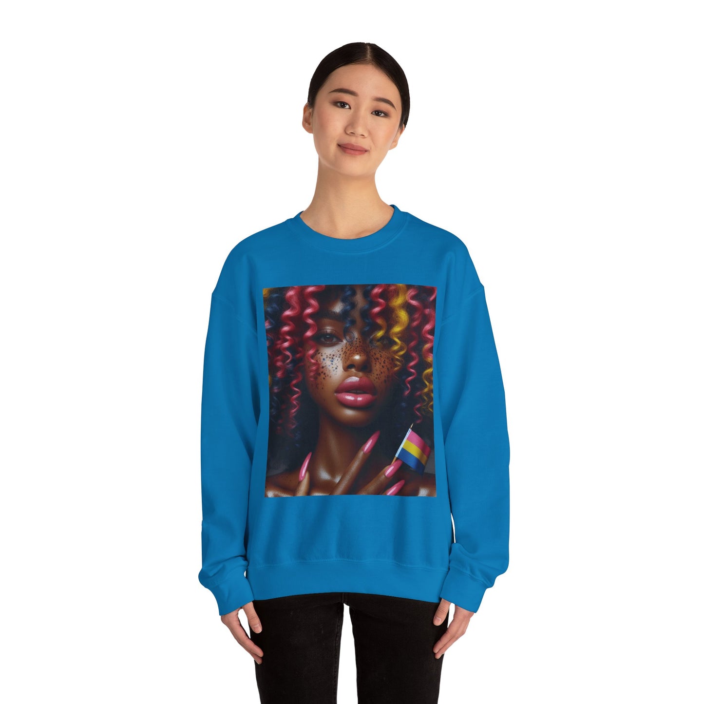 “Pansexual Pride” Heavy Blend™ Crewneck Sweatshirt