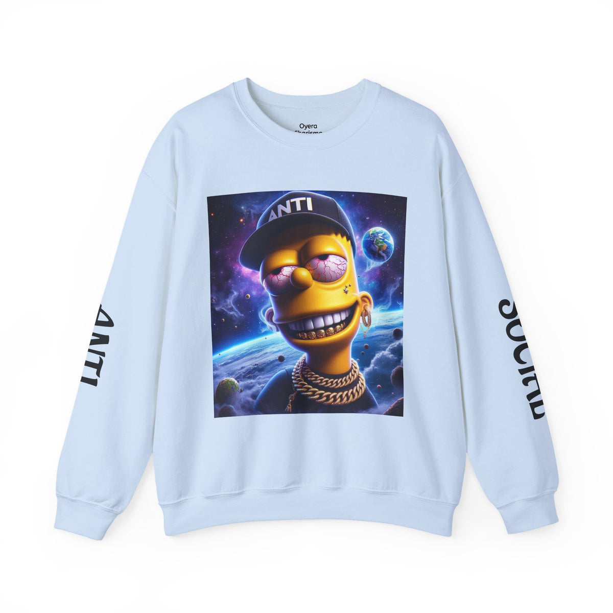 “Anti Social” Heavy Blend™ Crewneck Sweatshirt