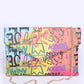 “Word Up” Envelope Clutch Bag