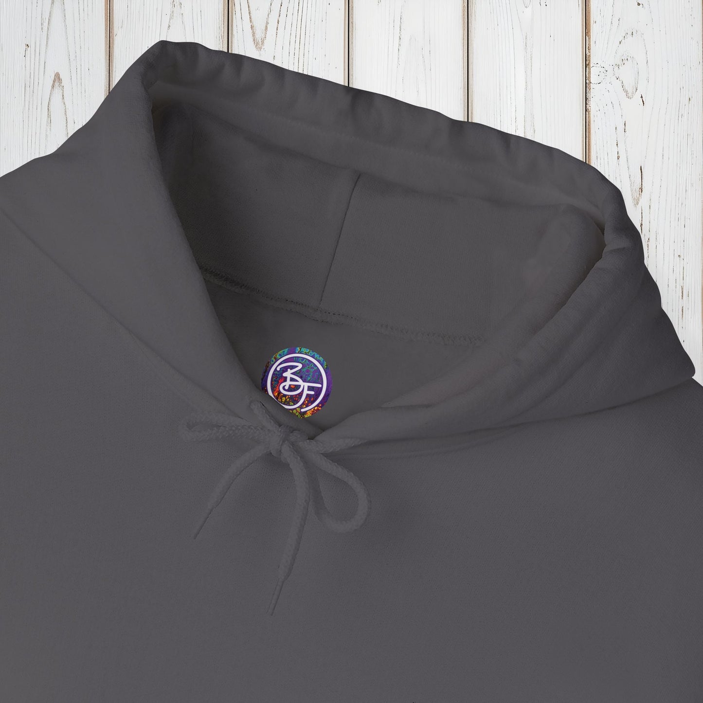"All the Colors" Rainbow Embroidered Unisex Heavy Blend™ Hooded Sweatshirt
