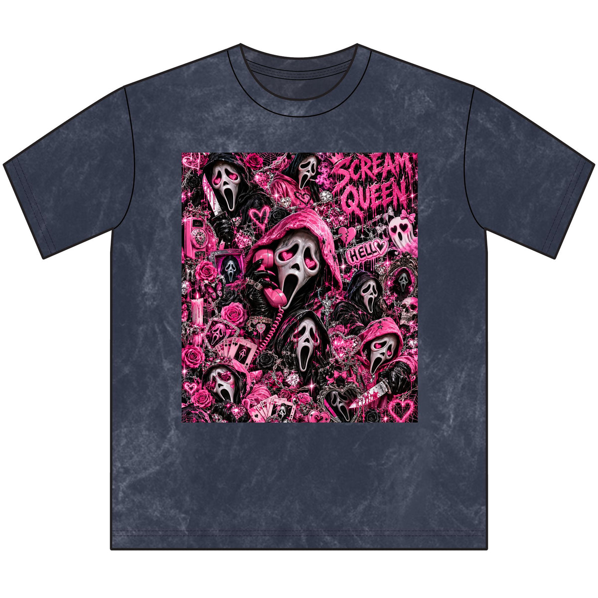 “Scream Queen” Vintage Crewneck Tee