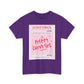Pretty Curvy Girl Tee — Pink Guest Check Graphic Shirt