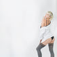 Annabelle: All Work, All Play Pinstripe Thigh Highs