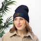 Rainbow Proud LGBTQ+ Pride Embroidered Knit Beanie