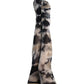 MacKenzie: Black and White Tie Dye Thigh Highs