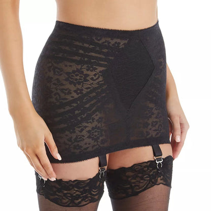 Lace Waistline Open Bottom Girdle | Extra Firm Shaping