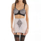 Lace Waistline Open Bottom Girdle | Extra Firm Shaping