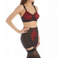 Lace Waistline Open Bottom Girdle | Extra Firm Shaping