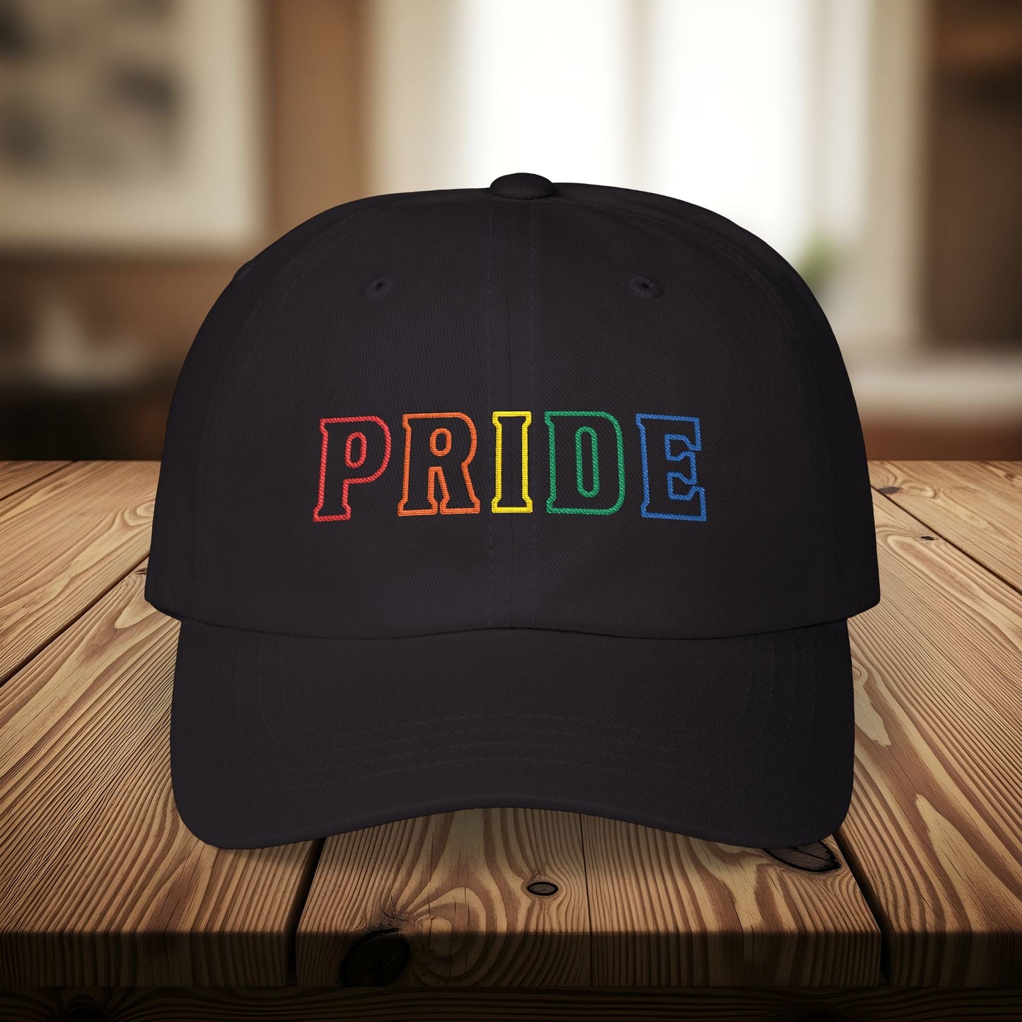 Rainbow LGBTQ+ Pride Embroidered Hat | 10 Colors
