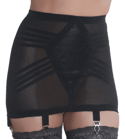 Waistline Open Bottom Breathable Power Mesh Fabric | With Side Zipper | Firm to Extra Firm Support