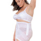 Waistline Open Bottom Breathable Power Mesh Fabric | With Side Zipper | Firm to Extra Firm Support