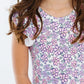 Lovely Lavender S/S Flutter Sleeve Leotard