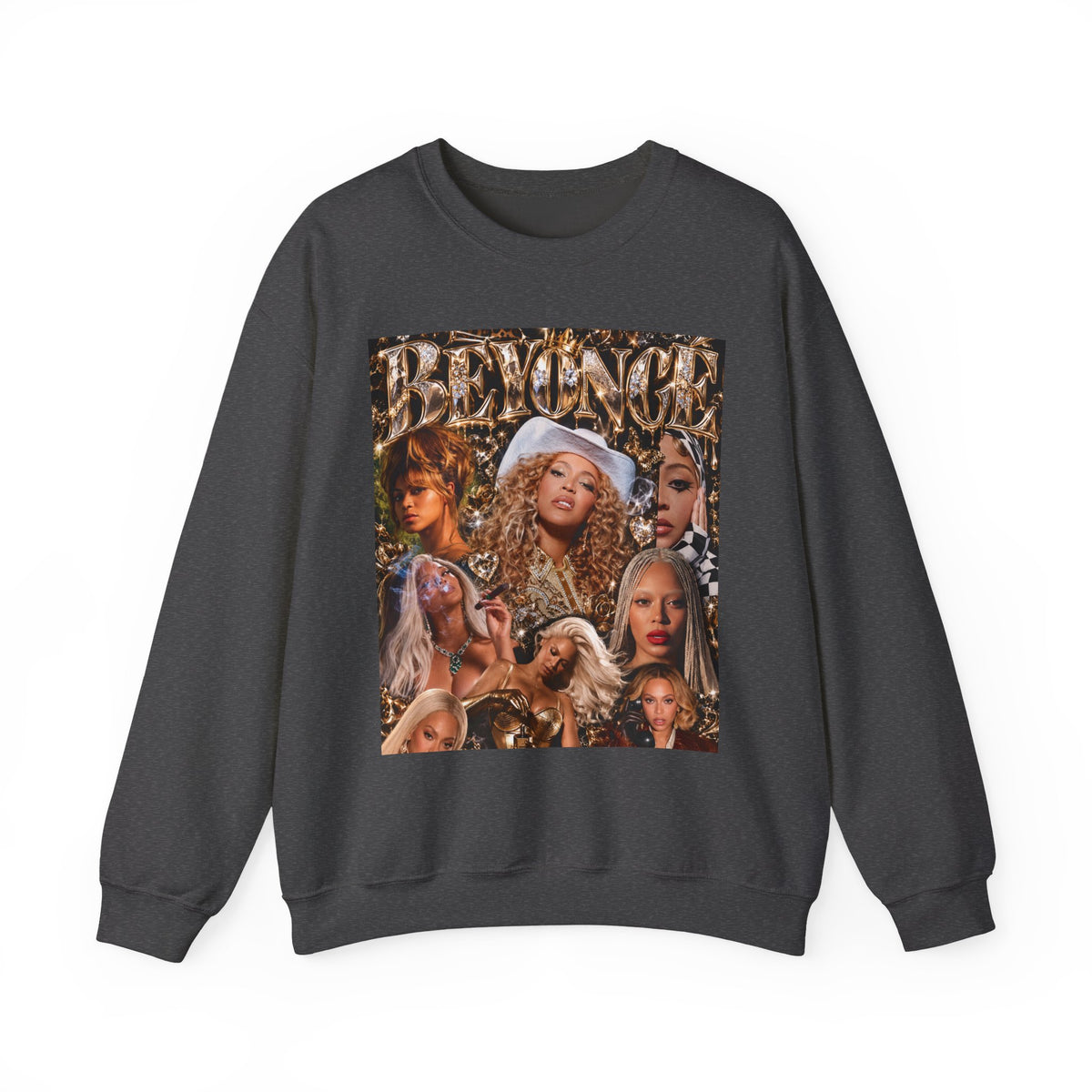 “Beyoncé” Gold Crewneck Sweatshirt