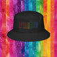 Rainbow LGBTQ+ Pride Embroidered Bucket Hat