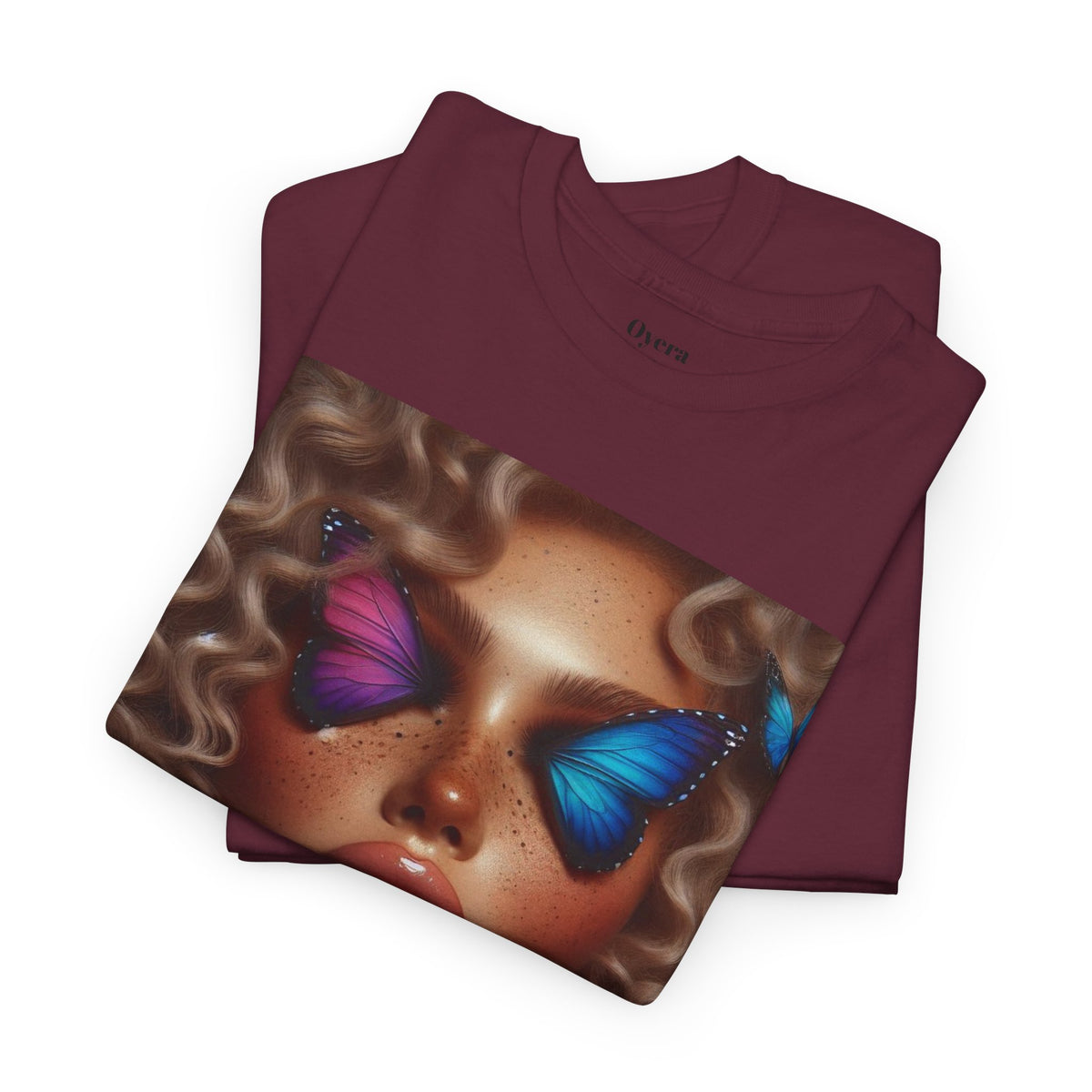Butterfly Glam Portrait T-Shirt