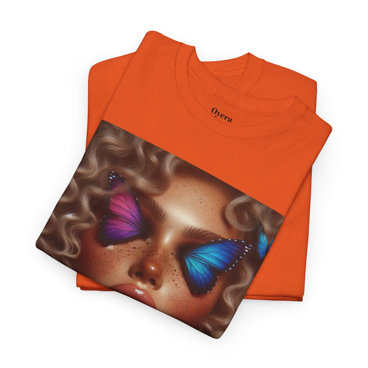 Butterfly Glam Portrait T-Shirt