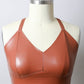 “Fox” Leather Bralette
