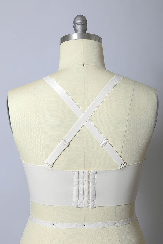 “Fox” Leather Bralette