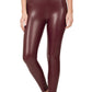 The Marlene High Rise Vegan Leather Tights