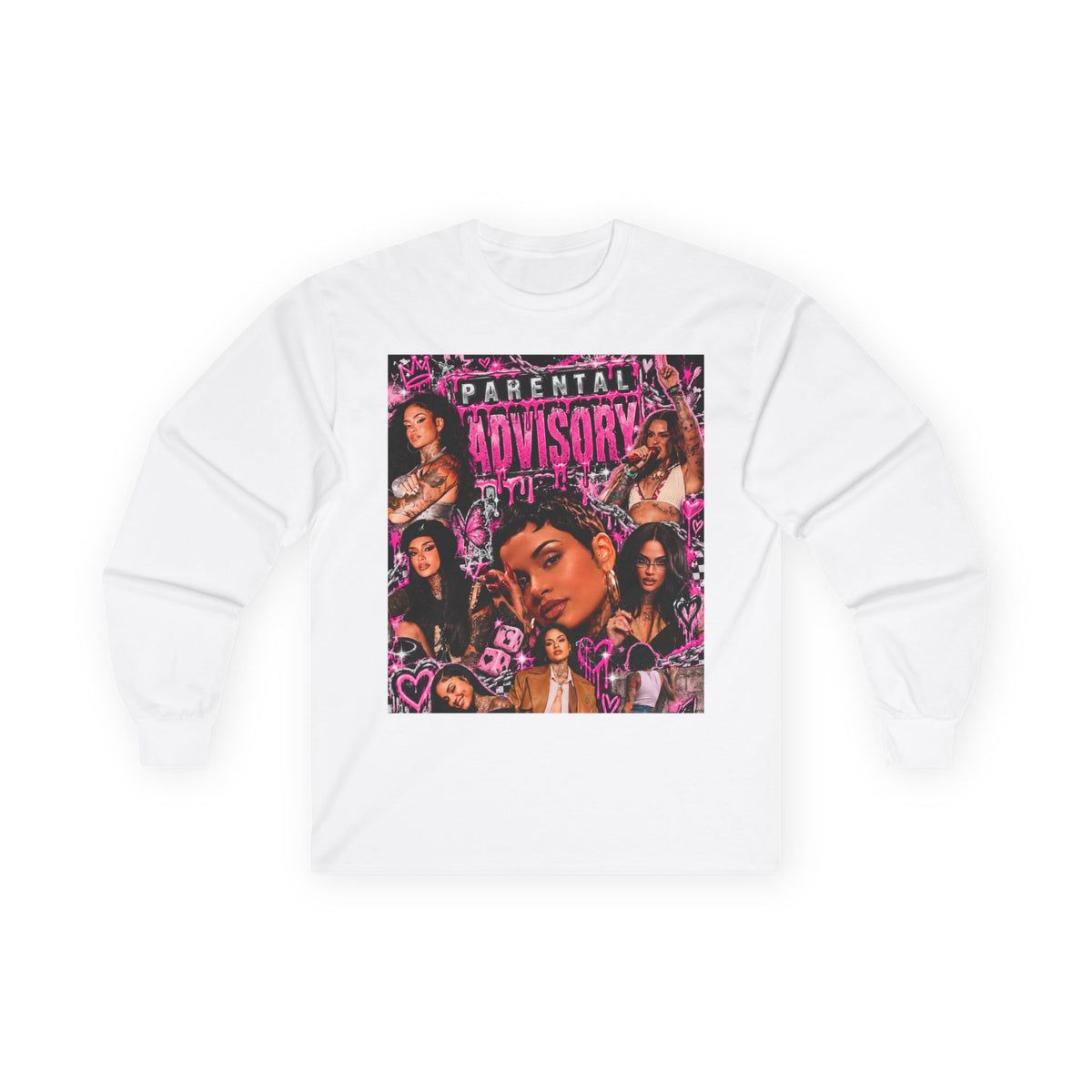“Parental Advisory” Kehlani Long Sleeve Tee
