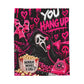 You Hang Up Horror Movie & Chill Velveteen Plush Blanket