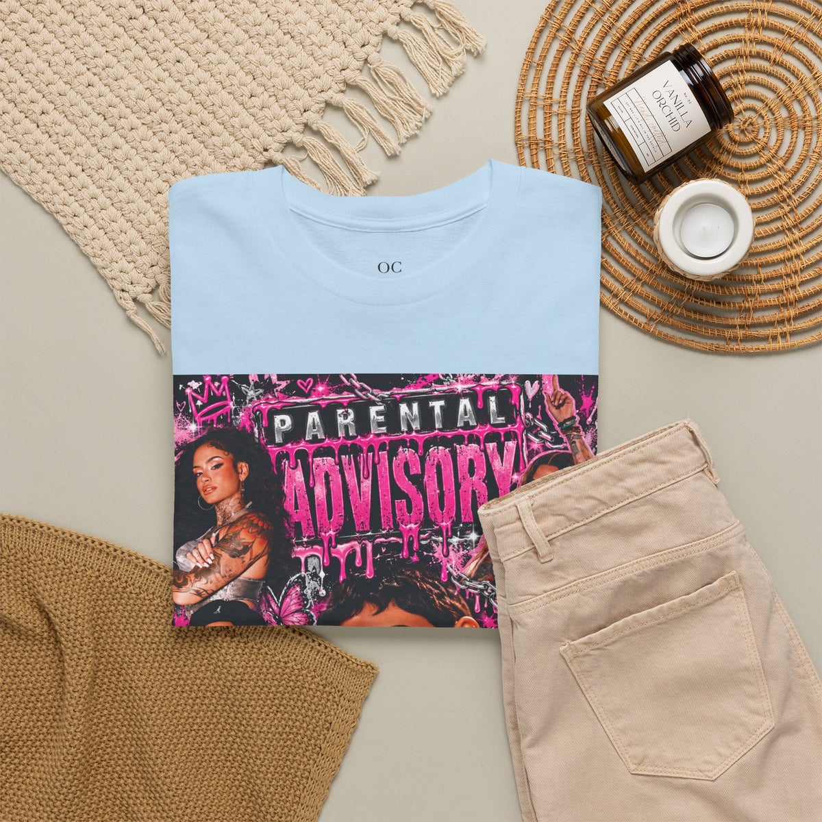 “Parental Advisory” Kehlani Graphic Tee