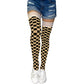 Game Day! - Black & Gold Thigh-Highs