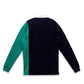 Konus Men's Rugby Tee With Color Blocking in Navy