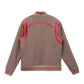 Konus Men's Wool Blend Varsity Jacket in Camel